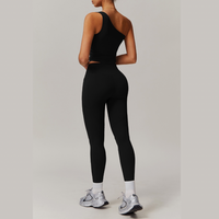 Σετ κολάν με έναν ώμο NANA - Μαύρο