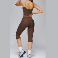 ANITA Essential Vest Top Legging Set - Coffee