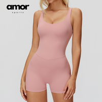 Butterfly-Back Stylish Romper - Pink