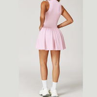 Celin Premium Tennis Dress - Pink