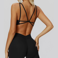 Butterfly-Back Premium Jumpsuit - Black