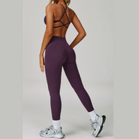 Σετ Κολάν Koralina Ultra Soft - Μωβ