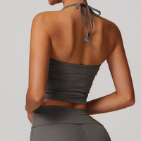 NATALIA Elegant Vest Top - Grey