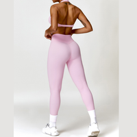 ANNE Sexy Comfy Legging Set - Pink