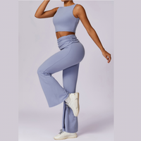 Completo elegante con top e slip svasati quadrati - Blue Bell