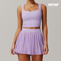 Victory Pleat Tennis Set - Lavender