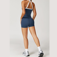 NINA Premium Stylish Short Set - Navy