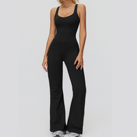 Butterfly-Back Premium Jumpsuit - Black