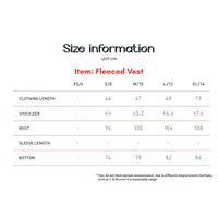 Cozy Winter Fleece Lined Vest Top - Navy