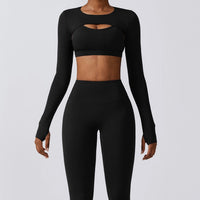 Ανοιξιάτικο 3τμχ Κομψό Σετ Cloud Soft - Μαύρο