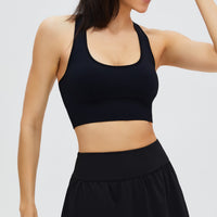 Adjustable Classic Black Crop Top