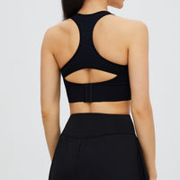 Adjustable Classic Black Crop Top