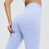 Blue Legging - Leopard Print