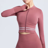 Top de arcilla de manga larga