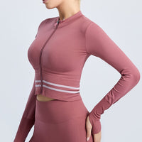 Top de arcilla de manga larga