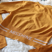 Long Sleeve Mustard TOP