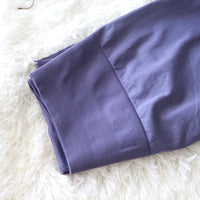 Legging azul marino de cintura alta