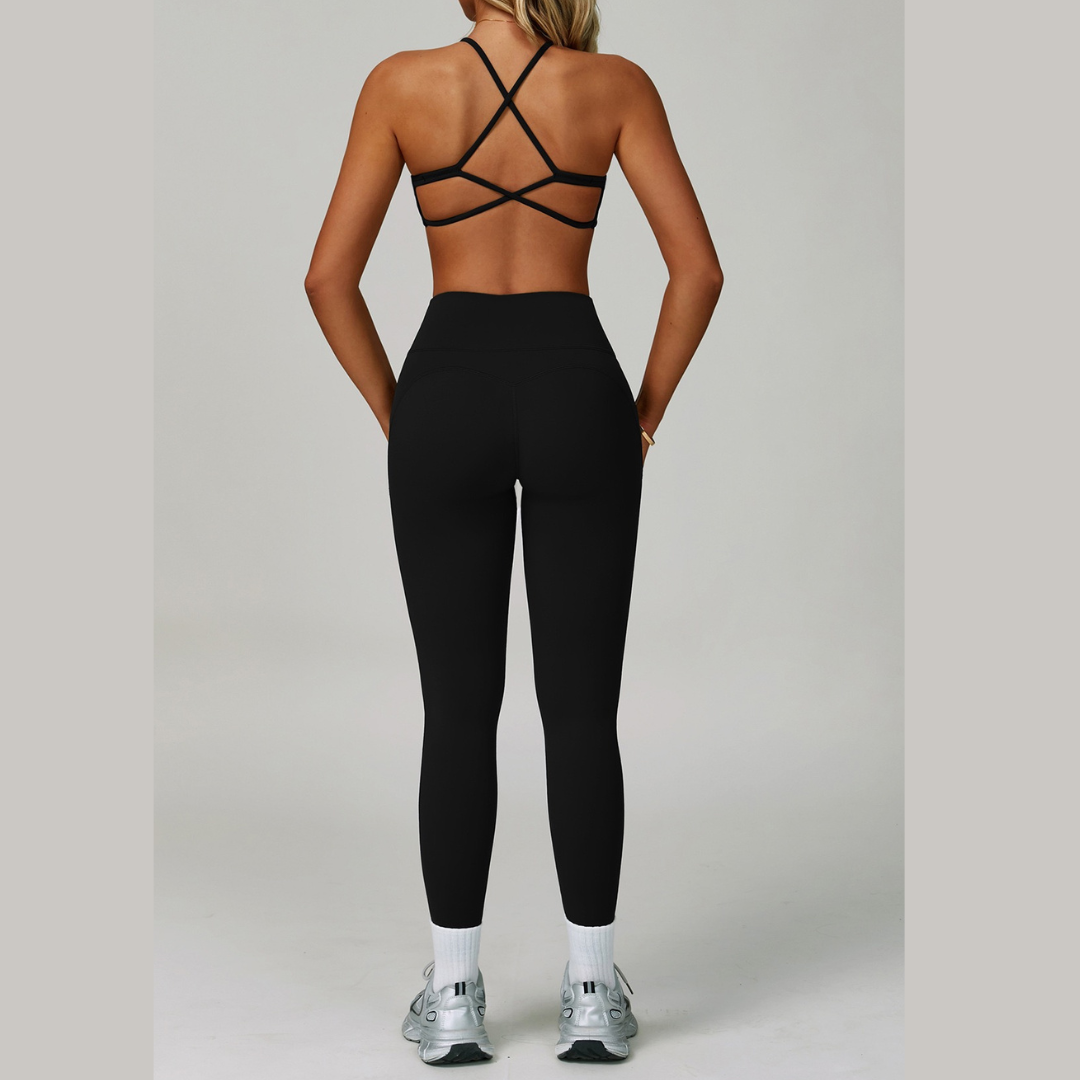 Koralina Ultra Soft Legging Set - Black