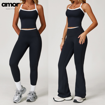 NINA Soft Stretchy Legging Set - Black