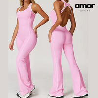 CLARA Premium Chic Jumpsuit - Pink