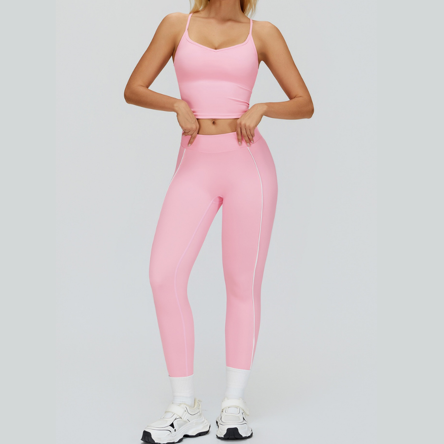 SARA Premium Stylish Activewear Set - Pink