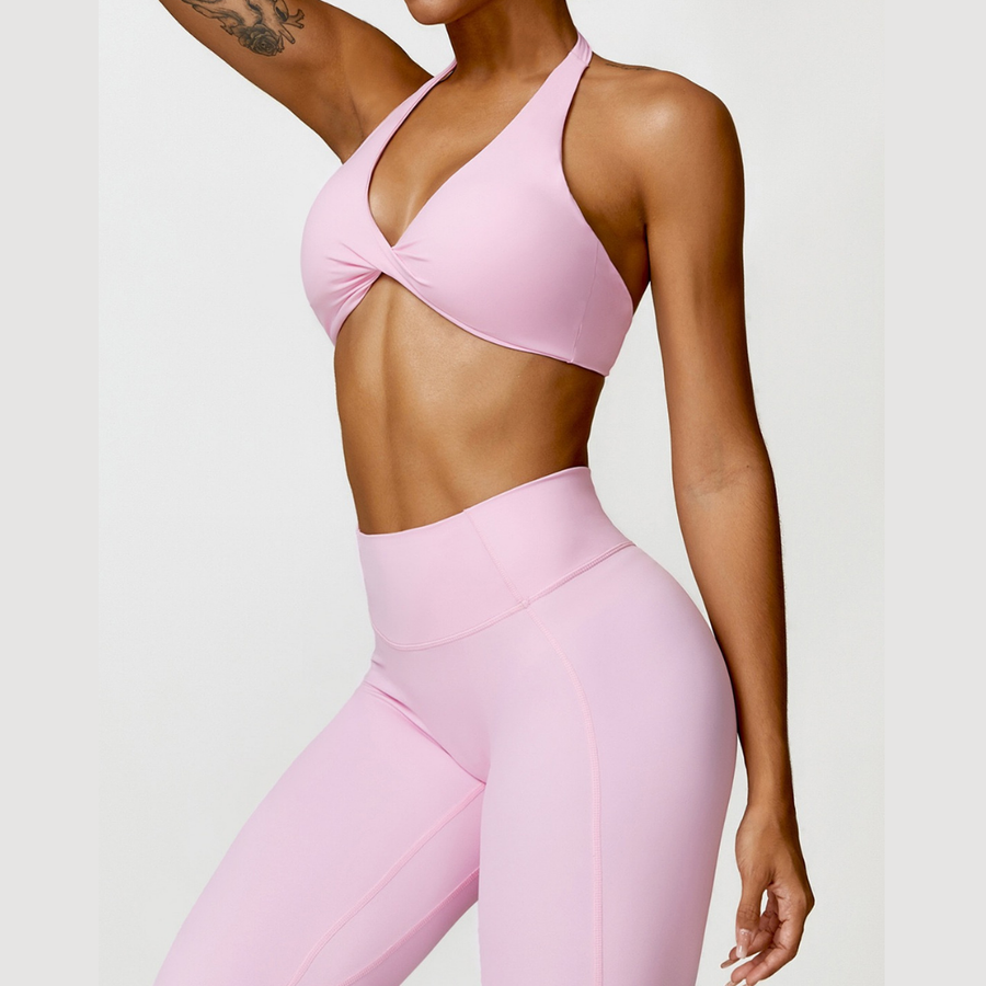 ANNE Sexy Comfy Legging Set - Pink