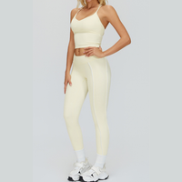 SARA Premium Stylish Activewear Set - Cream