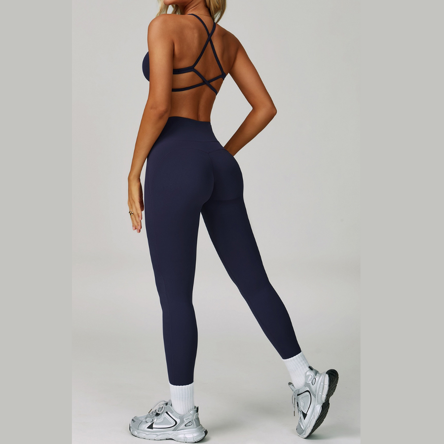 Koralina Ultra Soft Legging Set - Navy
