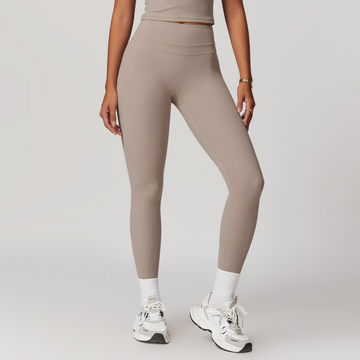 STELLA Double Layer Stylish Legging - Ice Latte