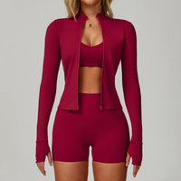 TINA Effortless Classic 3pcs Set - Burgundy