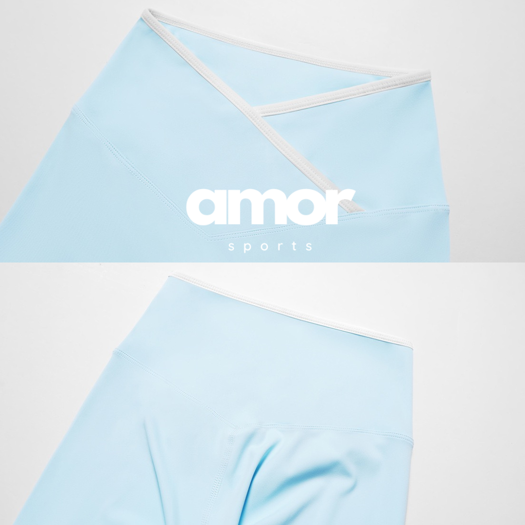 Aurora Stylish Skinny Legging Set - Blue