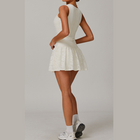 Lilia Lace One Piece Body Dress - Cream