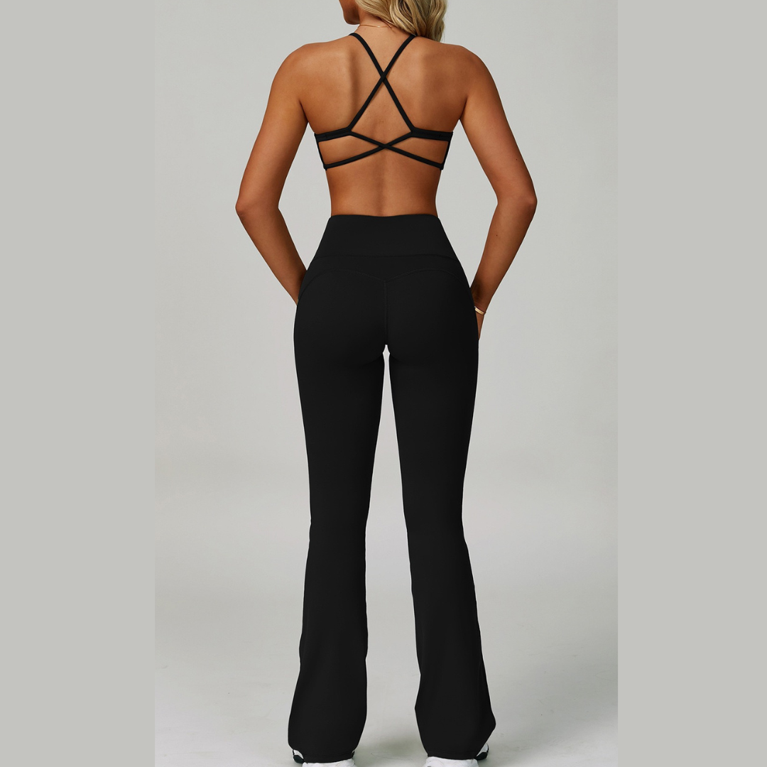 Koralina Ultra Soft Legging Set - Black