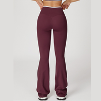 QUEENI Vest Top Legging Set - Burgundy