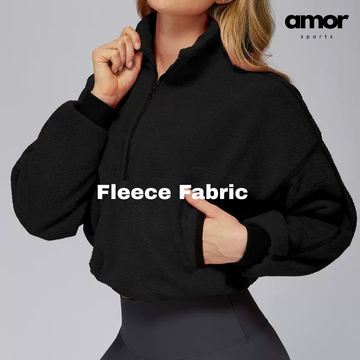 Fluffy Winter Adjustable Fleece Jumper - Black