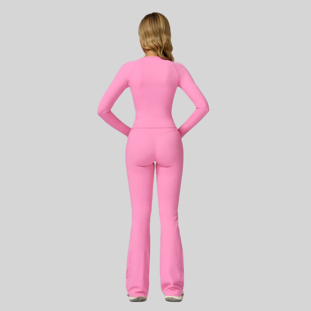 NEINEI Autumn Legging Set - Pink