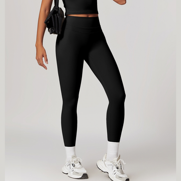 STELLA Double Layer Stylish Legging - Black