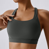 X-Back Line Skinny Legging Set - Coal Grey