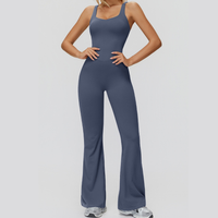 Butterfly-Back Premium Jumpsuit - Blue