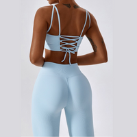 Premium Quality Flared Legging - Blue