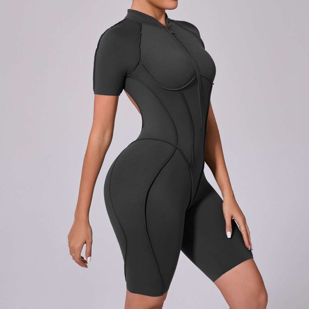 ANDOR Sexy Premium Romper - Coal Black