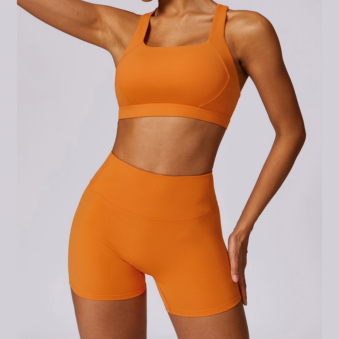 Summer X-Line Short Set - Orange