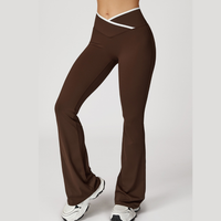 QUEENI Vest Top Legging Set - Coffee