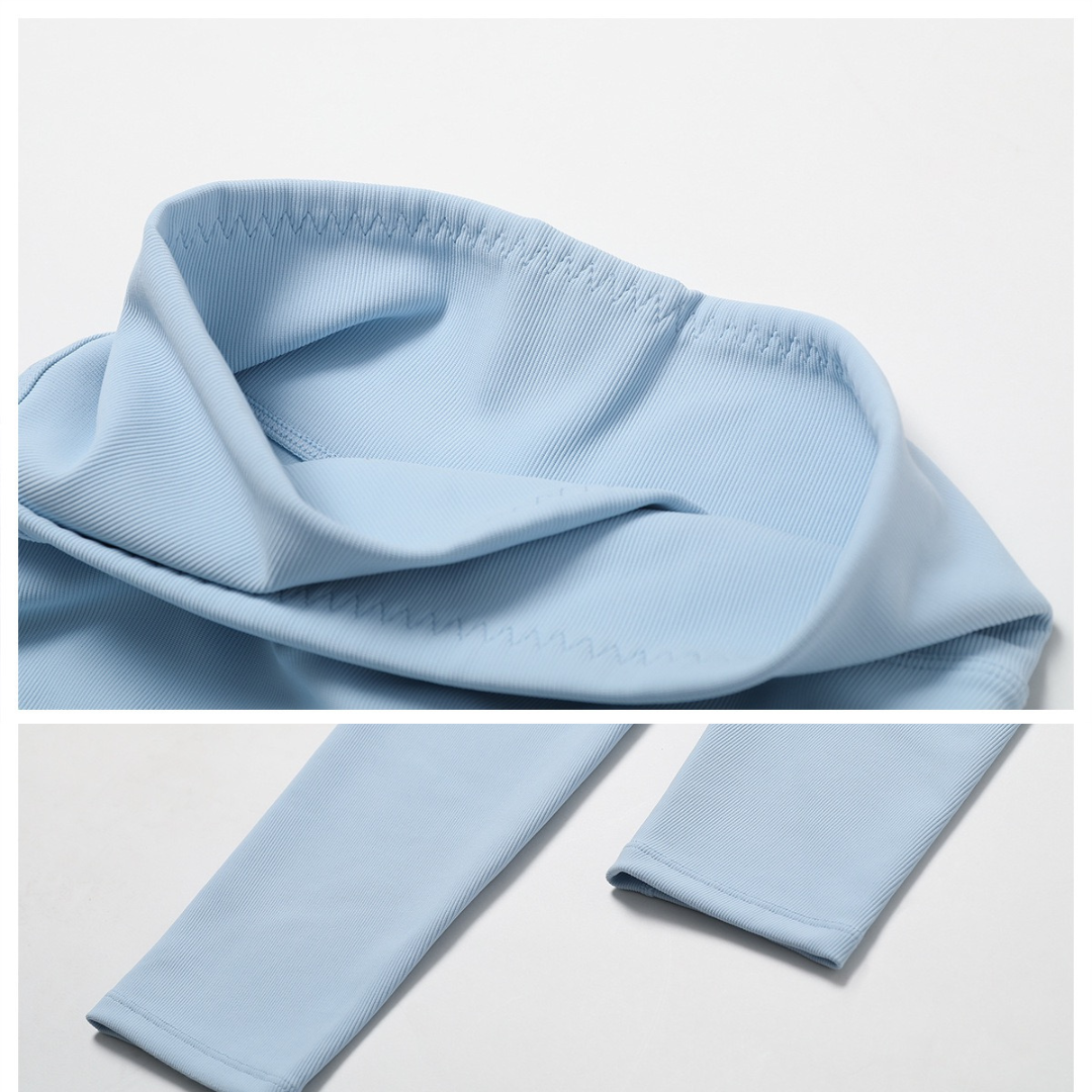 Premium Quality Flared Legging - Blue