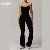 CELIN Sexy Backless Jumpsuit - Black