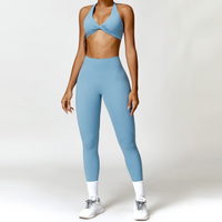 ANNE Sexy Comfy Legging Set - Blue