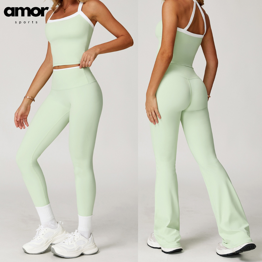 NINA Soft Stretchy Legging Set - Green