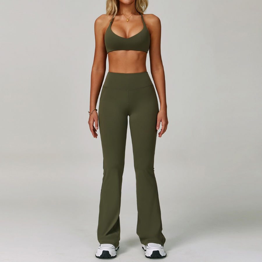 Koralina Ultra Soft Legging Set - Olive