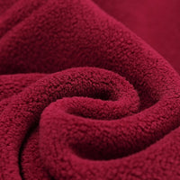 Cozy Winter Fleece Lined Vest Top - Cherry