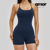 LANA Summer Classic Romper - Navy